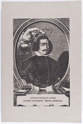 Item #26648 Sansón Nazareno [Poema Heroico]. Antonio Enríquez Gómez, Moshe Lazar
