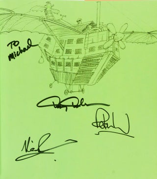 Chicken Run Hatching the Movie [INSCRIBED AND SIGNED BY BRIAN SIBLEY, NICK PARK AND PETER LORD]