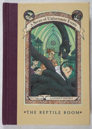 Item #26848 A Series of Unfortunate Events. Book the Second: The Reptile Room [SIGNED BY...