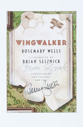 Wingwalker [SIGNED BY BOTH AUTHOR AND ILLUSTRATOR]