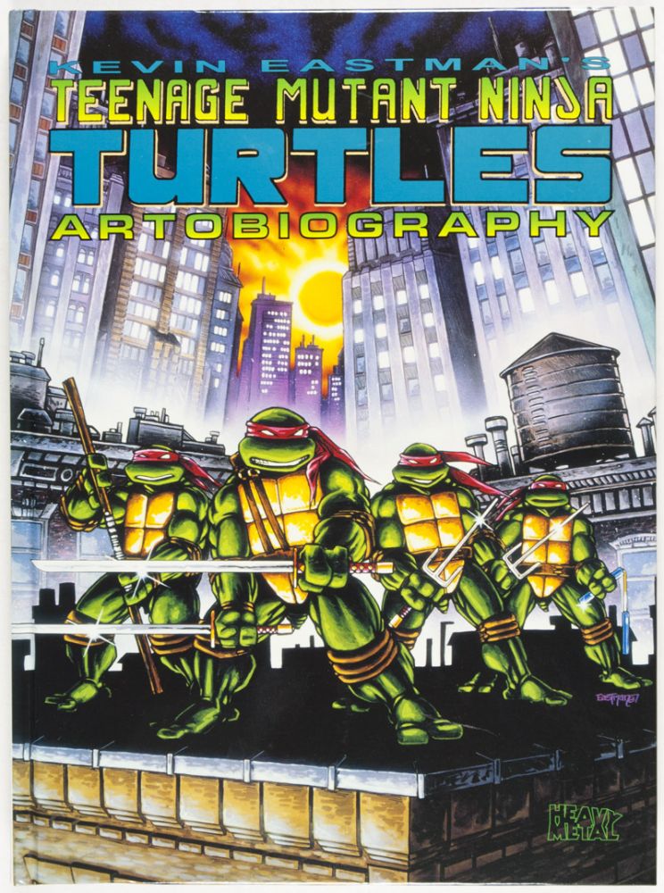 Item #26936 Kevin Eastman's Teenage Mutant Ninja Turtles Artobiography [INSCRIBED, SIGNED, AND WITH ORIGINAL DRAWING BY AUTHOR]. Kevin Eastman.
