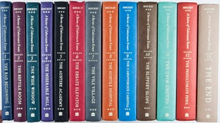 A Series of Unfortunate Events. Complete set of 13 volumes + Promotional Items [9 VOLUMES SIGNED BY HELQUIST AND INSCRIBED BY SNICKET} The remaining four with Snicket's blind stamp.; Snicket, Lemony
