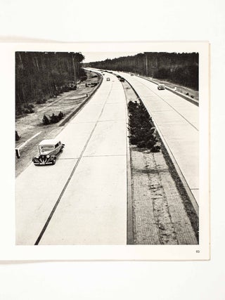 Item #27312 Zwei Jahre Arbeit an der Reichsautobahn. Zur Eröffnung der ersten Teilstrecken,...
