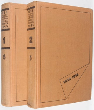 Okupacja i ruch oporu w dzienniku Hansa Franka, 1939-1945 (2 vols.)