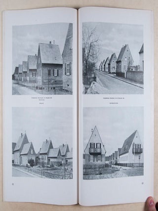 25 Jahre Gemeinnütziger Wohnungsbau der Gewoge 1926-1951