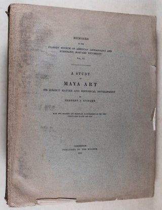 A Study of Maya Art. Its Subject Matter and Historical Development, Vol. VI