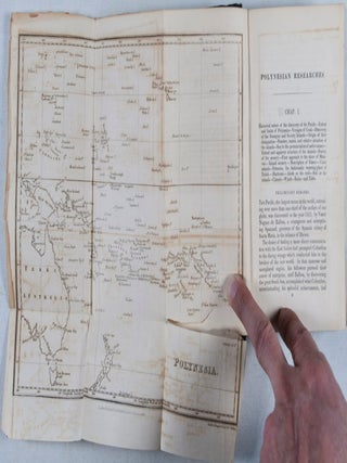 Polynesian Researches During a Residence of Nearly Eight Years in the Society and Sandwich Islands. 4-vol. set (Complete)