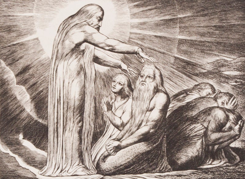 Illustrations of the Book of Job, in Twenty-One Plates, Invented and  Engraved by William Blake by William Blake on Eric Chaim Kline, Bookseller