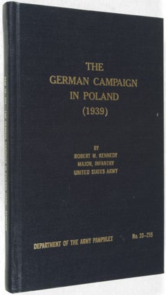 The German Campaign in Poland (1939)