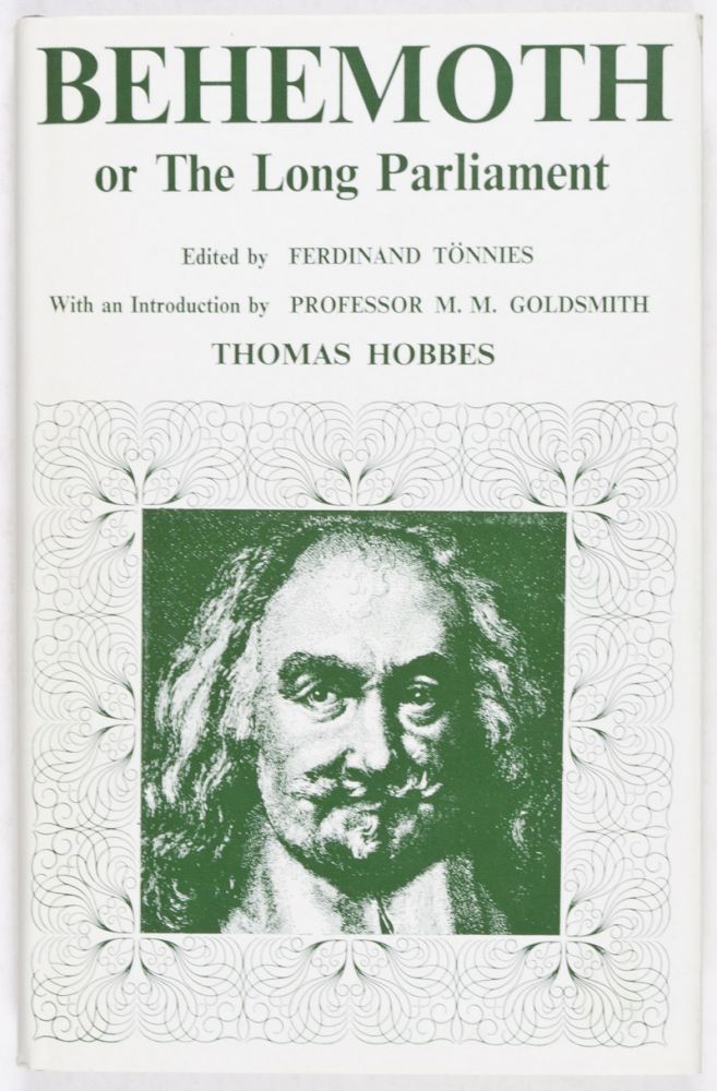 Item #28564 Behemoth or The Long Parliament. Thomas Hobbes.
