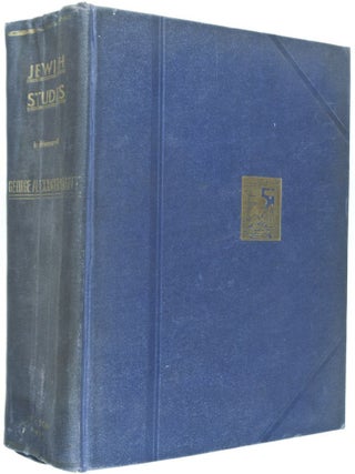 Jewish Studies In Memory of George A. Kohut 1874-1933