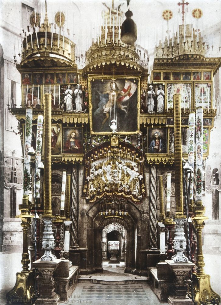 Photochrom Photographs of the Holy Land Album of 24 Photochrom ...
