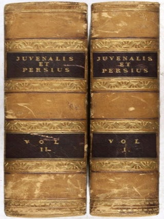 D. Junii Juvenalis Aquinatis Satirae XVI. ad optimorum exemplarium fidem recensitae varietate lectionum perpetuoque commentario illustratae et indice uberrimo instructae a Ge. Alex. Ruperti ; quibus adjectae sunt, A. Persii Flacci Satirae, ex recensione et cum notis G. L. Koenig. 2-vols. set (Complete)