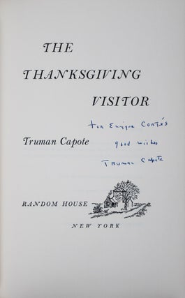 The Thanksgiving Visitor [Inscribed and signed by the author]