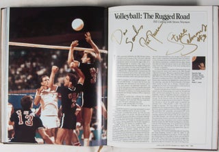 Games of the XXIIIrd Olympiad Los Angeles 1984 Commemorative Book - (Autographed) Gold Edition [SIGNED BY 33 ATHLETES]