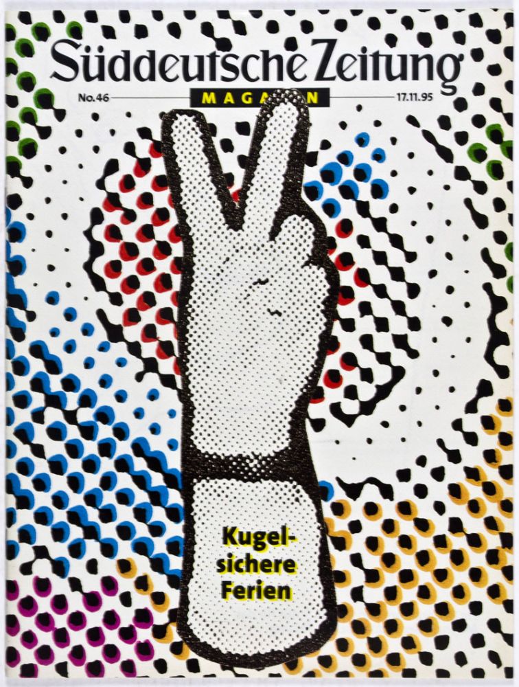 Item #29076 Süddeutsche Zeitung Magazin No. 46 Edition (Five Supplements, three signed by artists). Andreas Lebert.
