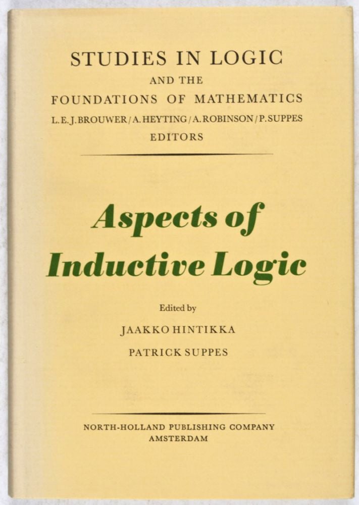 Item #29352 Aspects of Inductive Logic. Jaako Hintikka, Patrick Suppes.