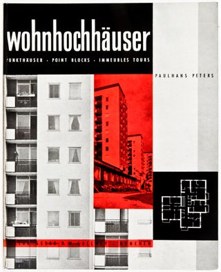 Item #29460 Wohnhochhäuser: Punkthäuser, Point Blocks, Immeubles Tours [WITH 6 ORIGINAL COLOR...