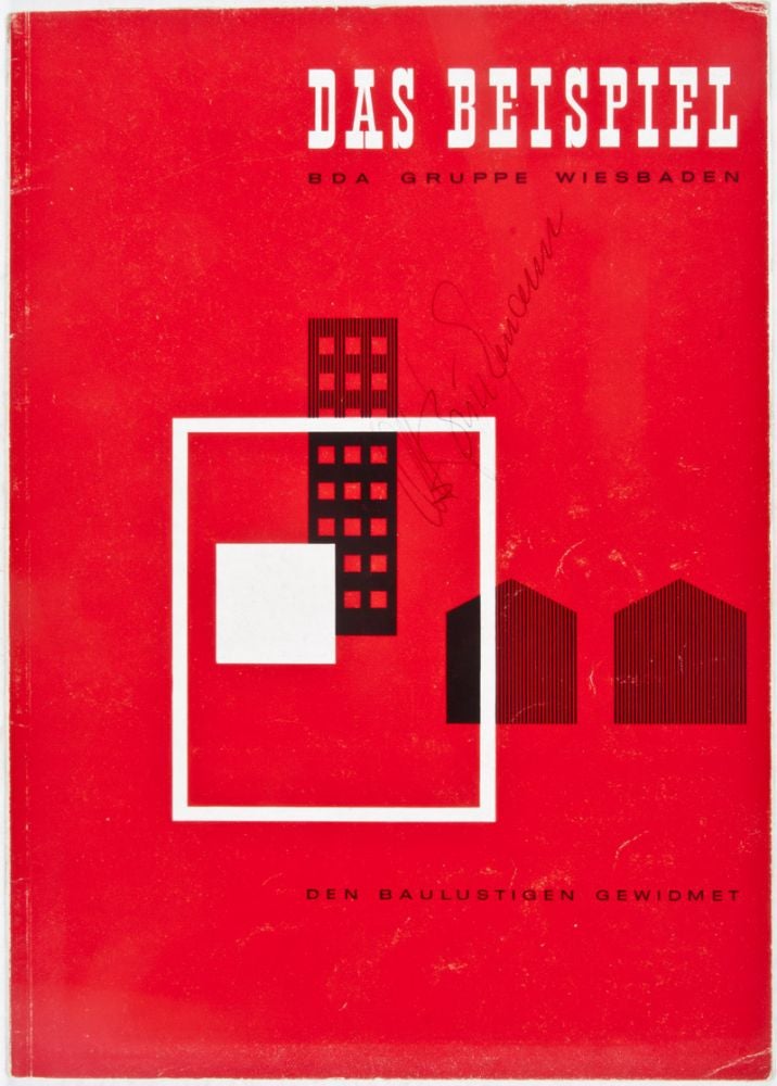 Item #29476 Das Beispiel: Den Baulustigen gewidmet, Mai 1957. BDA-Gruppe Wiesbaden.