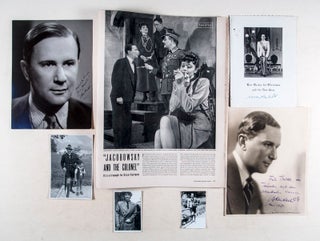 Unique Collection of Original Oskar Karlweis Photographs (many signed) With LIFE Magazine (April 10, 1944) Containing Special Article on Karlweis' Performance in "Jacobowsky and the Colonel" on Broadway