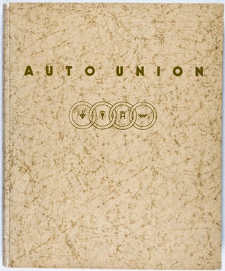 Item #30050 Auto Union A-G. Ionny Krause-Straßburg