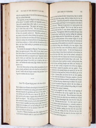 Four Letters on Toleration