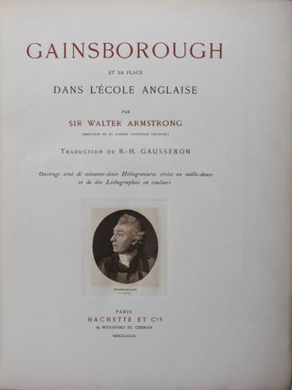 Gainsborough et sa Place dans l'Ecole Anglaise