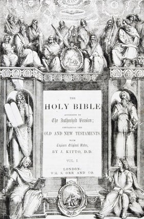 Item #30800 The Holy Bible According to The Authorized Version; Containing The Old and New...