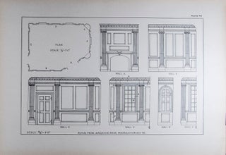 Measured Drawings of Woodwork Displayed in the American Wing