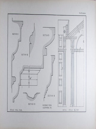 Measured Drawings of Woodwork Displayed in the American Wing