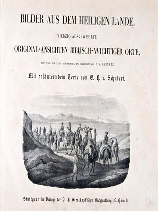 Item #31686 Bilder aus dem heiligen Lande. Vierzig ausgewaehlte Original-Ansichten...