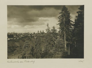 Twenty Photogravures Signed by Adolf Lazi with Original Manuscript Letter & various related Ephemera (Presentation Copy)