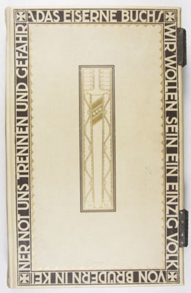 Item #32226 Decorative Full Vellum Binding designed by Johann Vinenz Cissarz (issued for the...