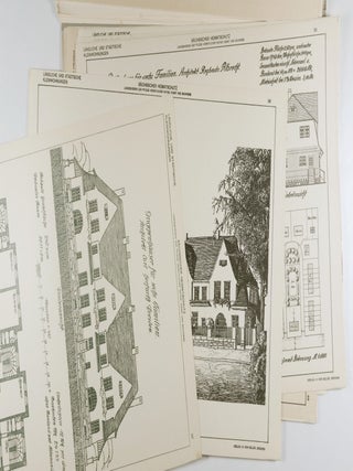 Ländliche und städtliche Kleinwohnungen (Complete with Atlas & Brochure)