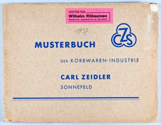 Musterbuch der Korbwaren-Industrie Carl Zeidler