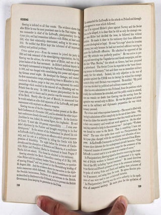 Nazi Conspiracy and Aggression: Opinion and Judgment