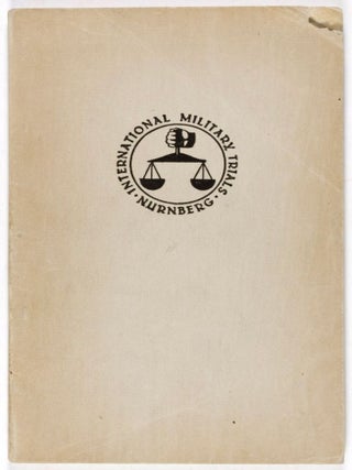 Nazi Conspiracy and Aggression: Opinion and Judgment
