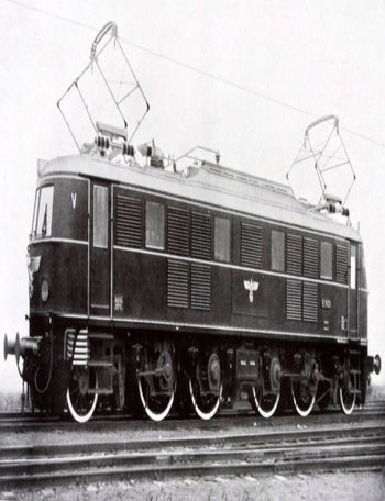 Item #33055 Die AEG und die Entwicklung der elektrischen Lokomotiven (1924) + Die 5000. elektrische Lokomotive der Allgemeinen Elektricit&auml;ts-Gesellschaft (1938). 2 volumes. AEG.