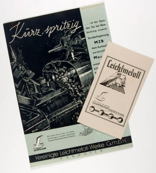 Unique Convolute Relating to the the 1930's German Metal Industry (some with Bauhaus Graphics)