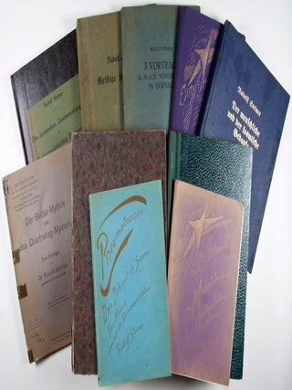 Anthroposophy (Unique Collection of Rudolf Steiner Writings and Goetheanum Publications: 40 Typescripts and printed works.