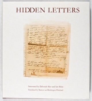 Item #33542 Hidden Letters. Deborah Slier, Ian Shine, Marion van Binsbergen-Pritchard SIGNED, trans