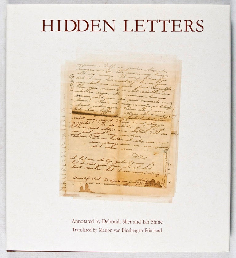 Item #33542 Hidden Letters. Deborah Slier, Ian Shine, Marion van Binsbergen-Pritchard SIGNED, trans.