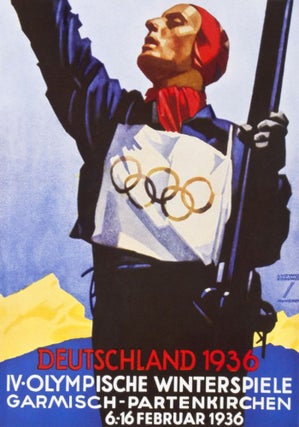 Item #33958 IV. Olympische Winterspiele 1936 Garmisch-Partenkirchen, 6. bis 16. Februar:...