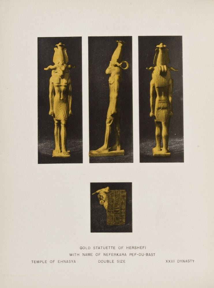 Item #34008 Ehnasya 1904 (Twenty-Sixth Memoir of The Egypt Exploration Fund). W. M. Flinders Petrie, C. T. Currelly, With.