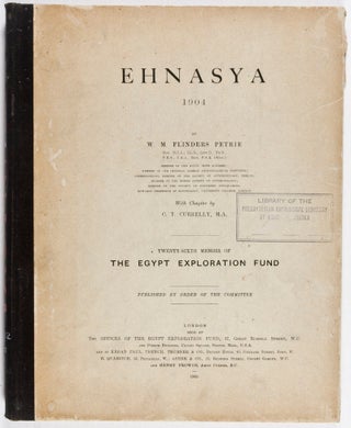 Ehnasya 1904 (Twenty-Sixth Memoir of The Egypt Exploration Fund)