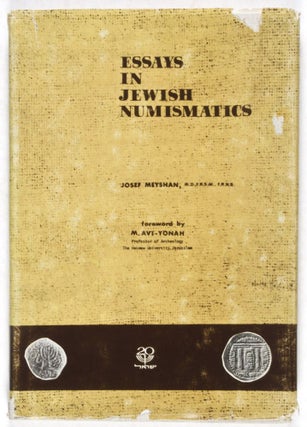 Item #34060 Essays in Jewish Numismatics [Numismatic Studies and Researches, Vol VI]. Josef...
