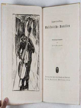 Musikalische Novellen. Mit fünf Original-Lithographien von Jacob Steinhardt