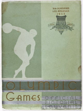 Item #34154 Xth Olympiad Los Angeles 1932 "Olympic Games - Official Pictorial Souvenir" n/a