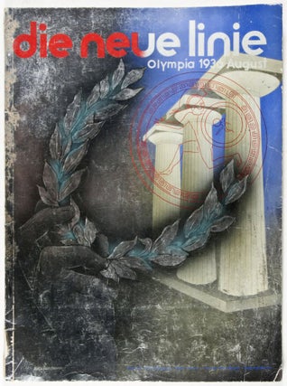 Item #34272 Die neue Linie. August 1936, Olympia. [Special Berlin Olympics issue. Heft 12, VII....