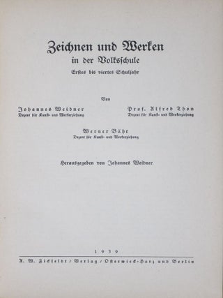 Zeichnen und Werken in der Volksschule